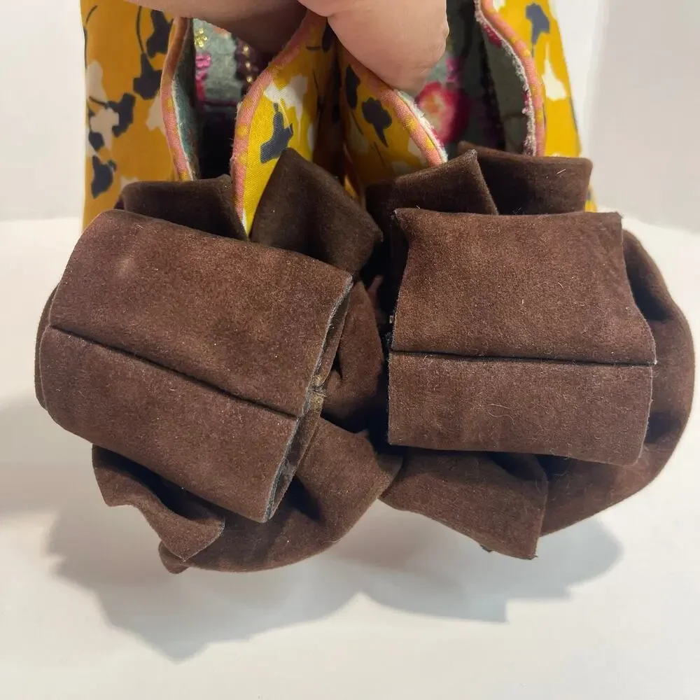 MUTINY by  Irregular Choice Shoes HIGH HEEL BROWN BOW SIZE 36